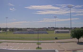Weather camera view of Bluebonnet Elementary.
