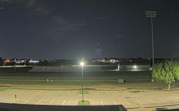 Weather camera view of Bluebonnet Elementary.