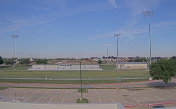 Weather camera view of Bluebonnet Elementary.