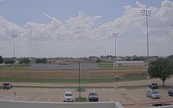 Weather camera view of Bluebonnet Elementary.