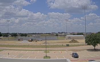 Weather camera view of Bluebonnet Elementary.