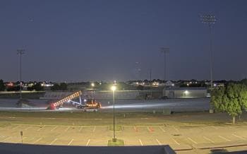 Weather camera view of Bluebonnet Elementary.