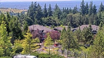 Weather camera view of Open Window School 1200 ft elev Cougar Mtn.