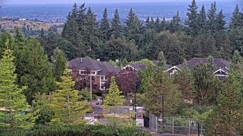 Weather camera view of Open Window School 1200 ft elev Cougar Mtn.