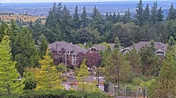 Weather camera view of Open Window School 1200 ft elev Cougar Mtn.