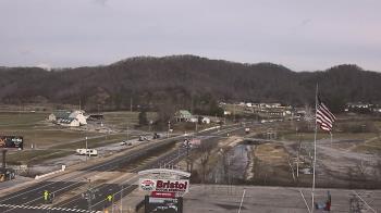Weather camera view of Bristol Motor Speedway.