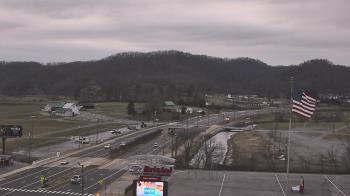 Weather camera view of Bristol Motor Speedway.