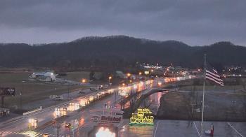 Weather camera view of Bristol Motor Speedway.