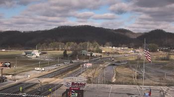 Weather camera view of Bristol Motor Speedway.