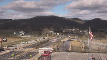 Weather camera view of Bristol Motor Speedway.