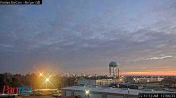 Weather camera view of Borger ISD.