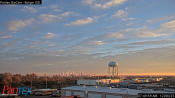 Weather camera view of Borger ISD.