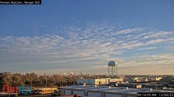 Weather camera view of Borger ISD.