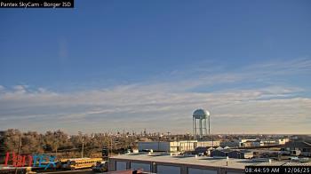 Weather camera view of Borger ISD.