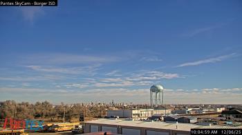Weather camera view of Borger ISD.