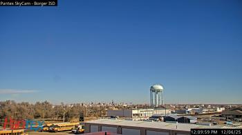 Weather camera view of Borger ISD.