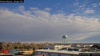Weather camera view of Borger ISD.