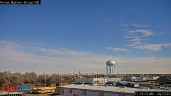 Weather camera view of Borger ISD.