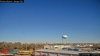 Weather camera view of Borger ISD.