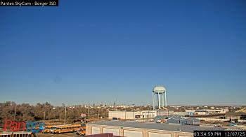 Weather camera view of Borger ISD.