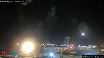 Weather camera view of Borger ISD.