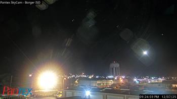 Weather camera view of Borger ISD.