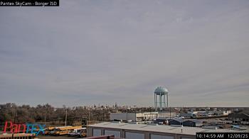 Weather camera view of Borger ISD.