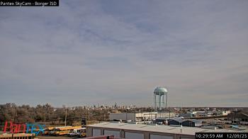 Weather camera view of Borger ISD.