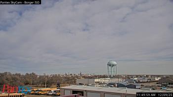 Weather camera view of Borger ISD.
