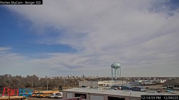 Weather camera view of Borger ISD.
