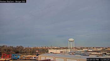 Weather camera view of Borger ISD.