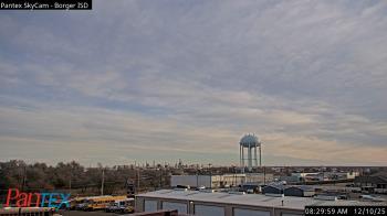 Weather camera view of Borger ISD.
