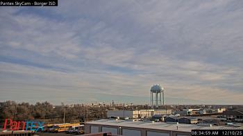 Weather camera view of Borger ISD.