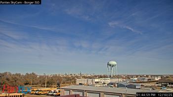 Weather camera view of Borger ISD.