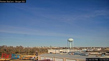 Weather camera view of Borger ISD.
