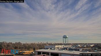 Weather camera view of Borger ISD.