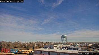 Weather camera view of Borger ISD.