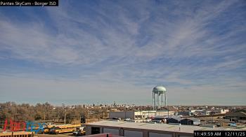 Weather camera view of Borger ISD.