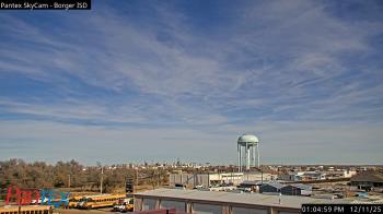 Weather camera view of Borger ISD.