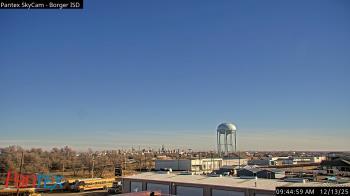 Weather camera view of Borger ISD.