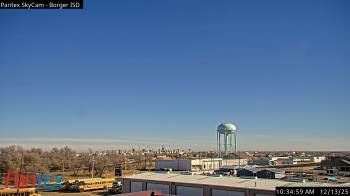Weather camera view of Borger ISD.