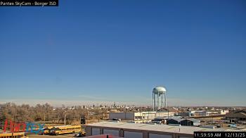 Weather camera view of Borger ISD.
