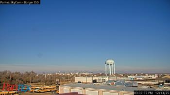 Weather camera view of Borger ISD.