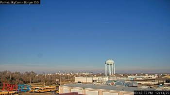 Weather camera view of Borger ISD.
