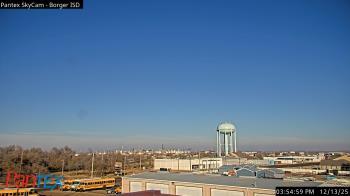 Weather camera view of Borger ISD.