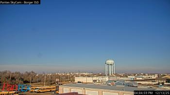 Weather camera view of Borger ISD.