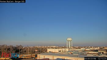 Weather camera view of Borger ISD.