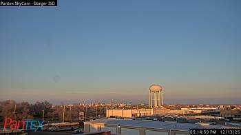 Weather camera view of Borger ISD.