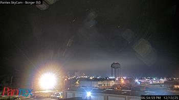 Weather camera view of Borger ISD.