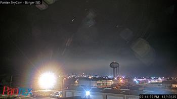 Weather camera view of Borger ISD.